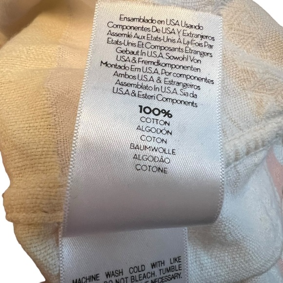 MOTHER - Off The Shoulder Belle Top in Sweet Southern Trouble Pastel Stipe Sz M - Picture 8 of 8